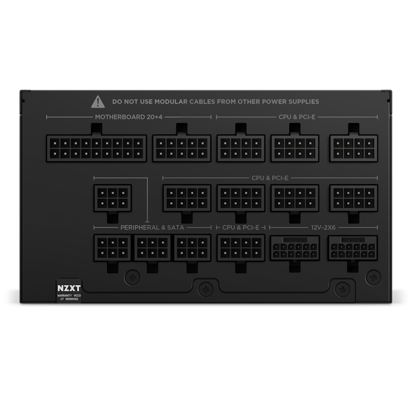 NZXT C1500 Platinum ATX 3.1 1500W ATX 80+ Platinum Strømforsyning