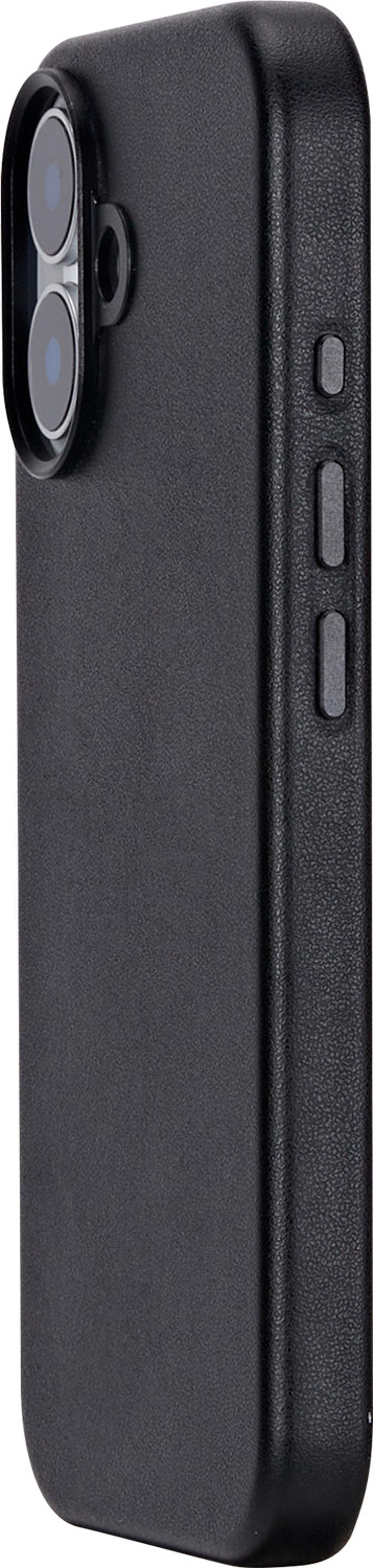 Cirafon Recycled Pu Leather Magsafe iPhone 16 Musta