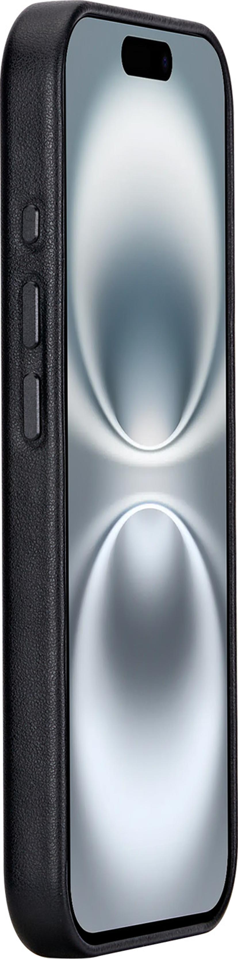 Cirafon Recycled Pu Leather Magsafe iPhone 16 Musta