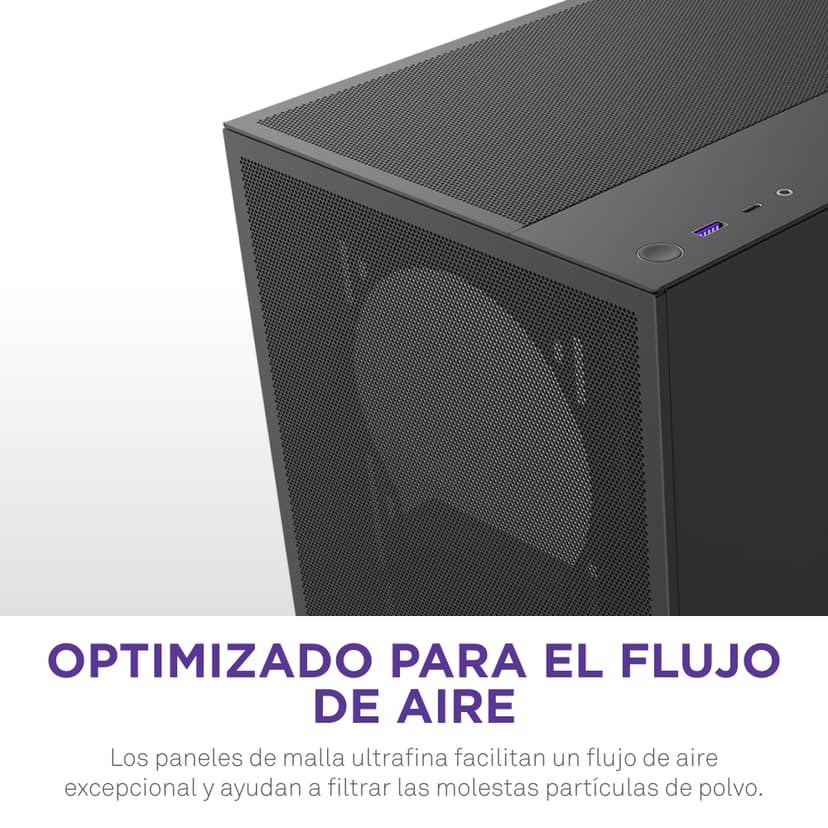 NZXT H5 Flow (2024) Midi Tower Svart