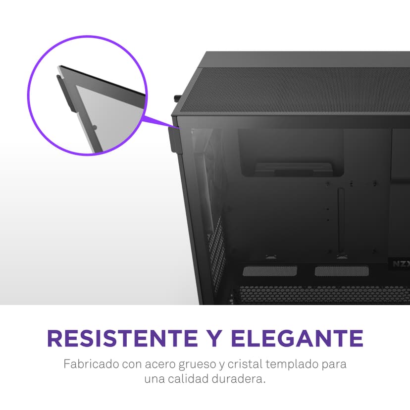 NZXT H5 Flow (2024) Midi Tower Musta