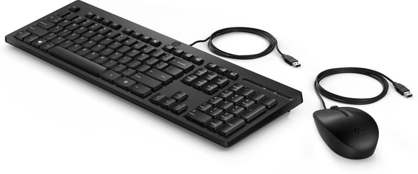 HP 225 trådad mus- och tangentbordskombination Kabel