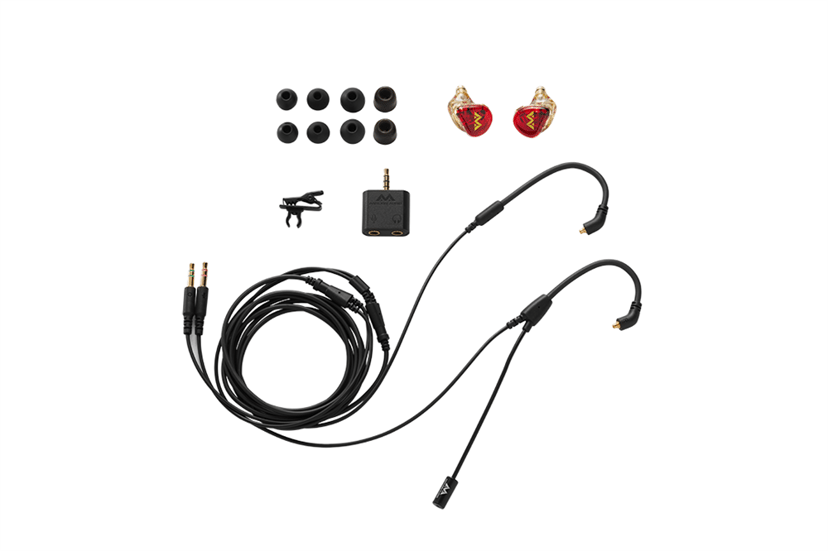 Antlion Audio ModMic Kimura Solo Headset Mono Svart, Röd