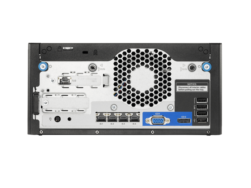 HPE SmartChoice ProLiant Microserver Gen10+ Xeon E-2314 32GB 2x1TB HDD 180W