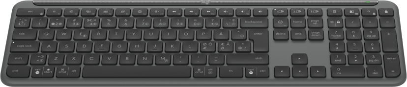 Logitech Signature Slim K950 Trådløs Nordisk