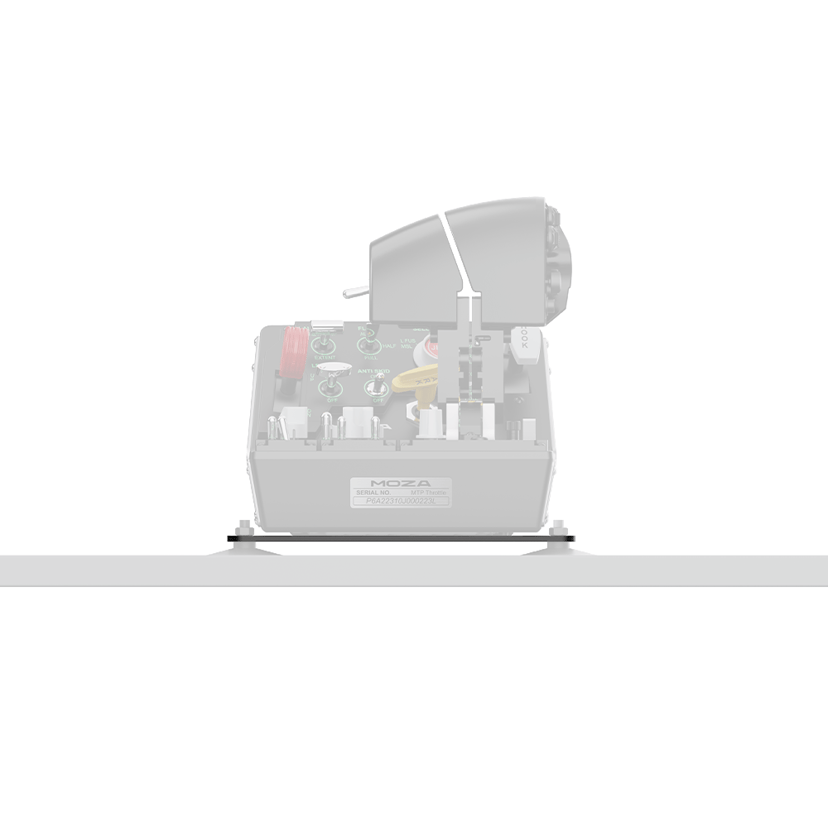 Moza Racing AS006 flyg-/racingsimulatortillbehör Flight base mount adapter
