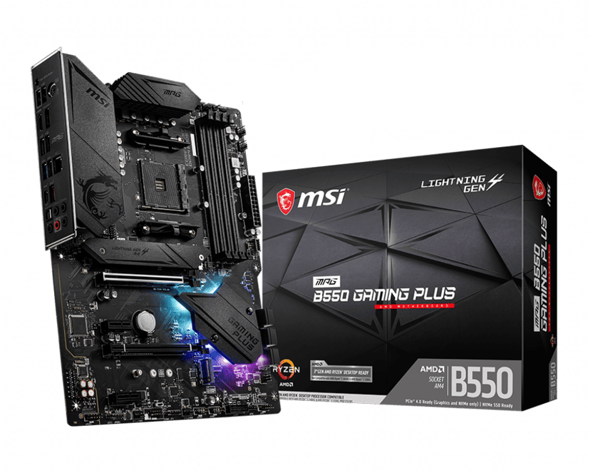 MSI MPG B550 GAMING PLUS Socket AM4 ATX Hovedkort