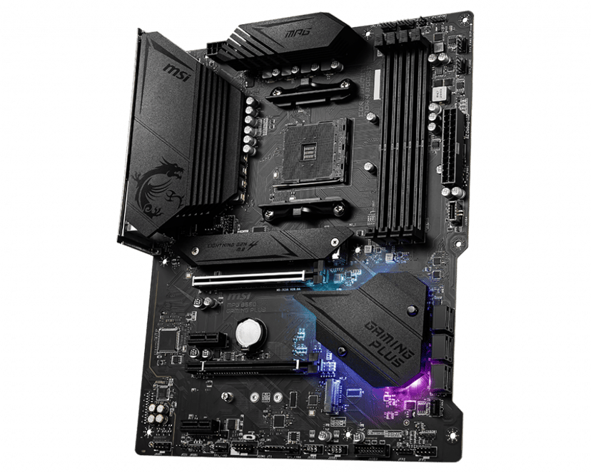 MSI MPG B550 GAMING PLUS Socket AM4 ATX Hovedkort