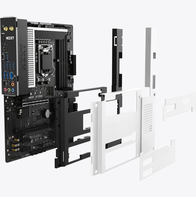 NZXT N7 Z590 Intel Z590 LGA 1200 (Socket H5) ATX LGA 1200 ATX Hovedkort