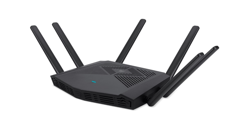 Acer Predator Connect W6x W-Fi 6 Gaming langaton reititin Gigabitti Ethernet Kaksitaajuus (2,4 GHz/5 GHz)