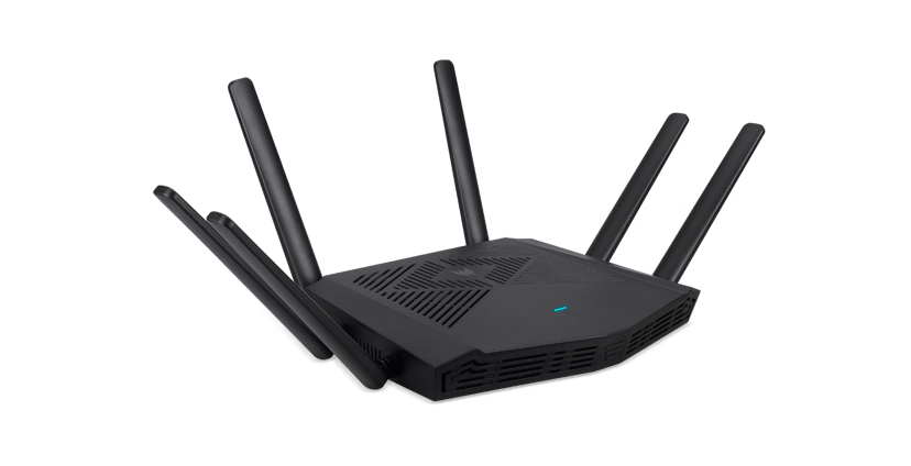 Acer Predator Connect W6x W-Fi 6 Gaming draadloze router Gigabit Ethernet Dual-band (2.4 GHz / 5 GHz)