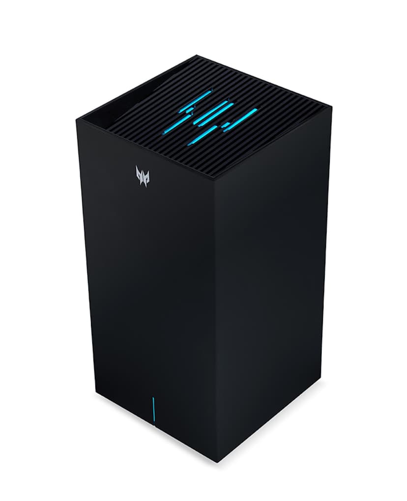 Acer Predator Connect X7 5G CPE trådløs ruter Gigabit Ethernet Tre-båndsfrekvens (2,4 GHz / 5 GHz / 6 GHz) Sort