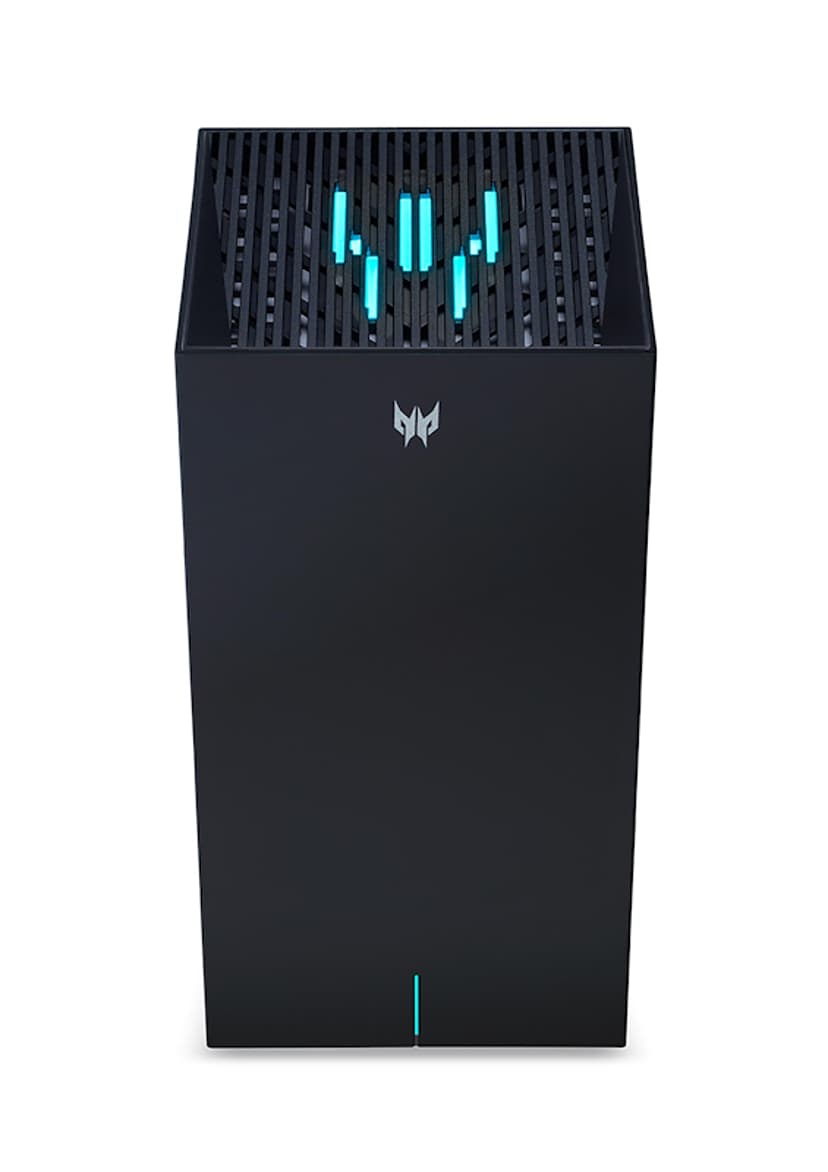 Acer Predator Connect X7 5G CPE trådløs ruter Gigabit Ethernet Tre-båndsfrekvens (2,4 GHz / 5 GHz / 6 GHz) Sort