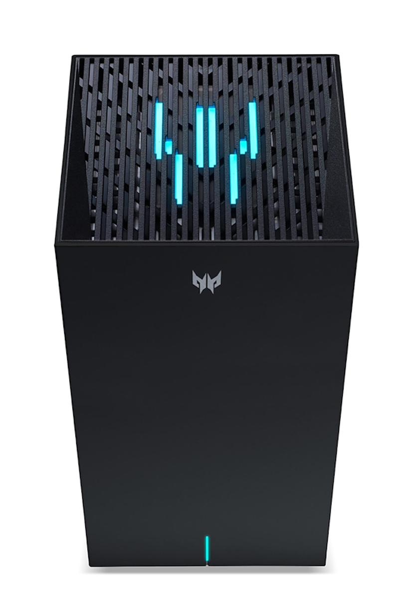 Acer Predator Connect X7 5G CPE trådløs ruter Gigabit Ethernet Tre-båndsfrekvens (2,4 GHz / 5 GHz / 6 GHz) Sort