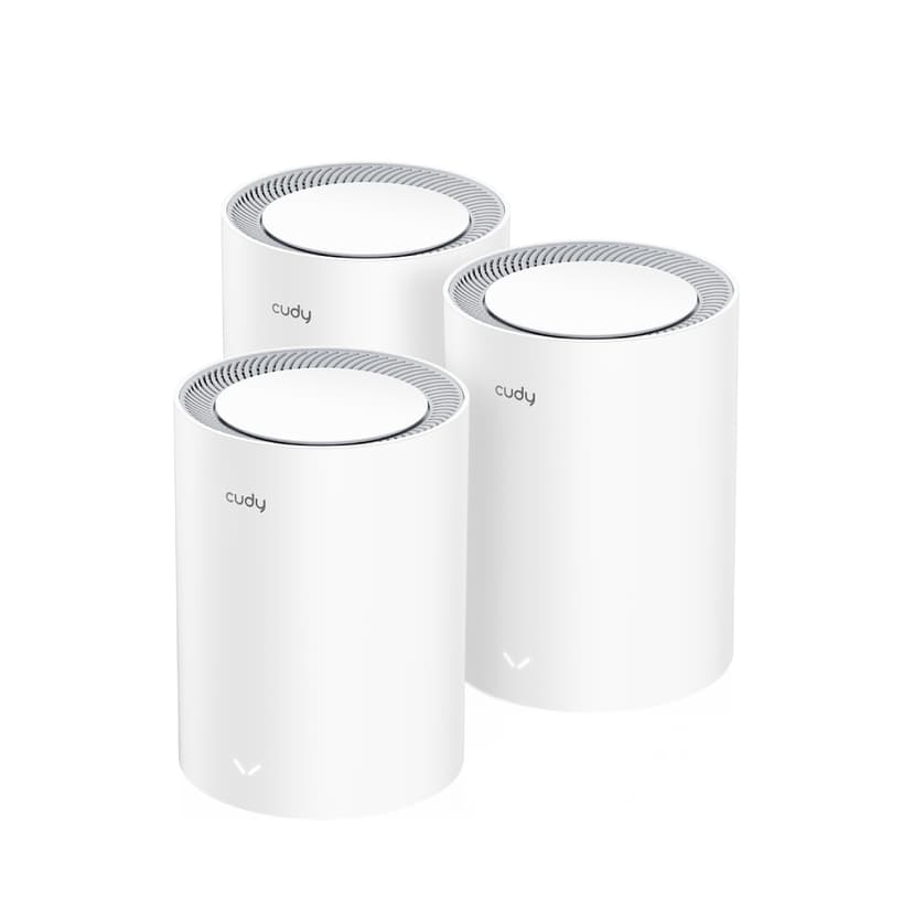 CUDY M3000 Gigabit WiFi 6 Mesh System 3-Pack