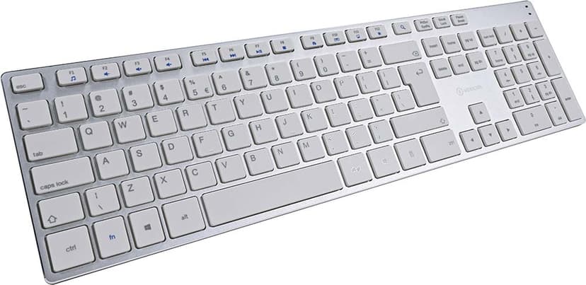Voxicon Wireless Slim Metal Keyboard 295BWL Trådlös Amerikanskt internationellt