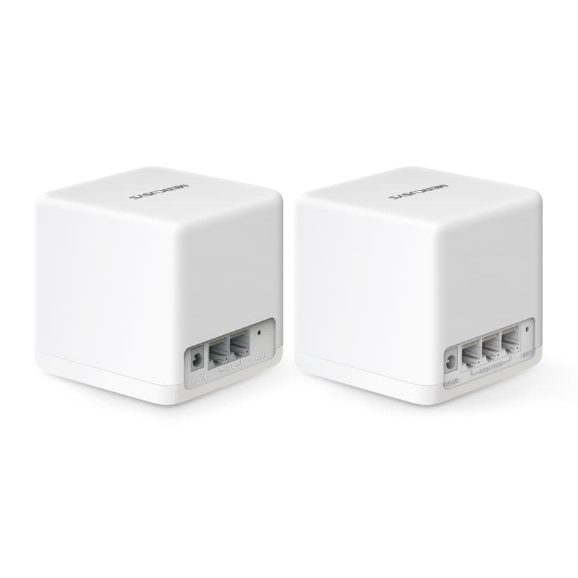 Mercusys HALO H60X Dual-band (2.4 GHz / 5 GHz) Wi-Fi 6 (802.11ax) White 2-pack