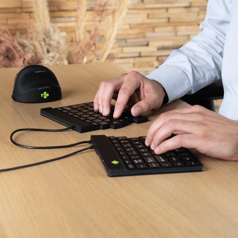R-Go Tools Split Ergonomic - (Löytötuote luokka 2) Langallinen Pohjoismainen