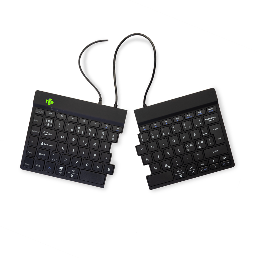 R-Go Tools Split Ergonomic - (Löytötuote luokka 2) Langallinen Pohjoismainen