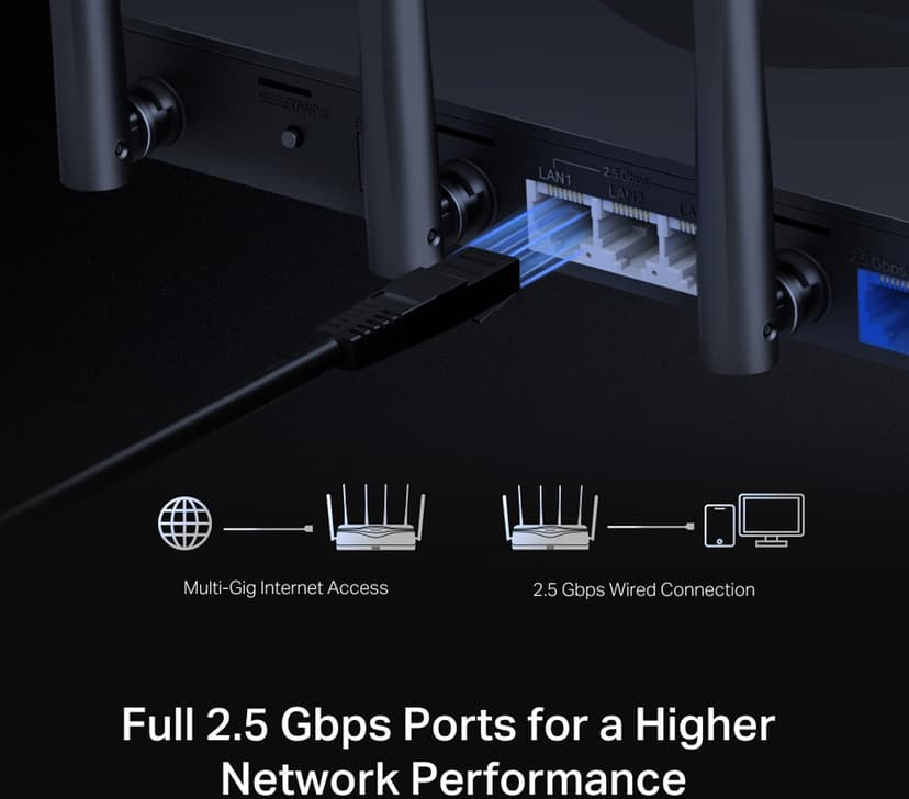 Mercusys MR47BE BE9300 Tri-Band Wi-Fi 7 Router