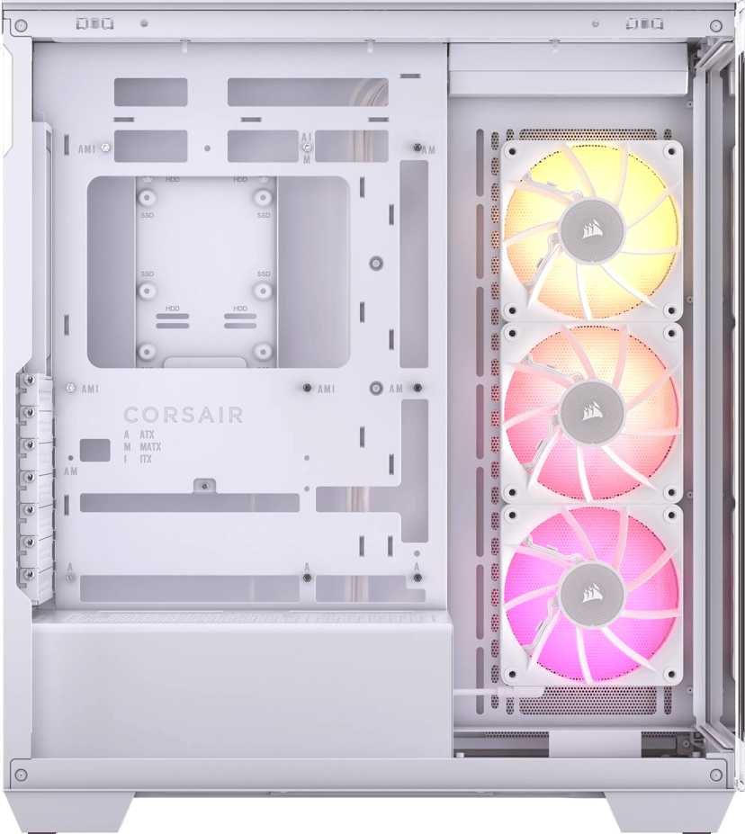 Corsair 3500X RGB iCue Link Midi Tower Hvit