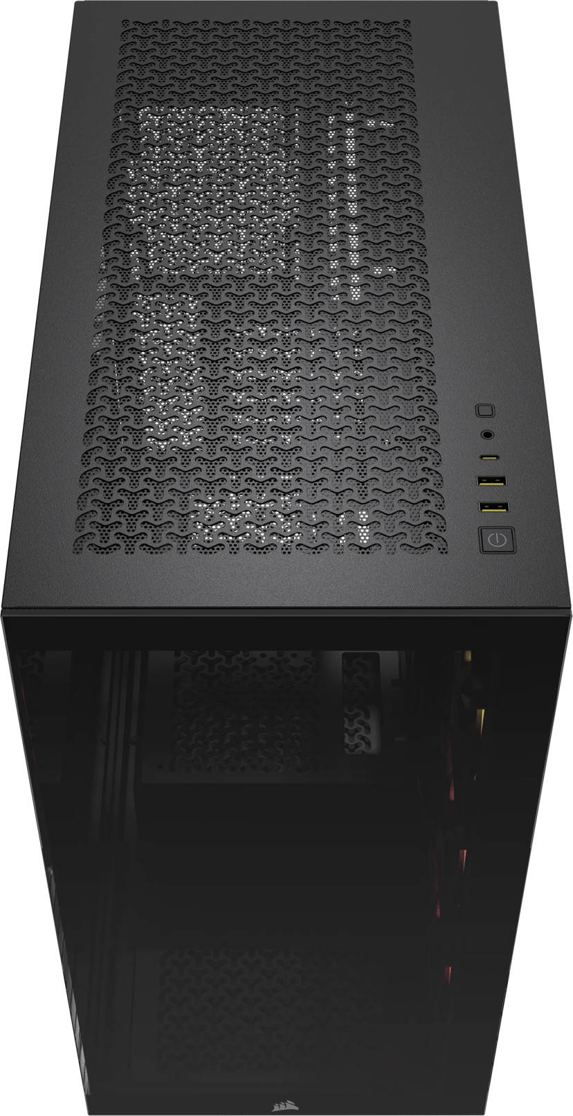 Corsair 3500X ARGB Glass iCue Link Midi Tower Svart