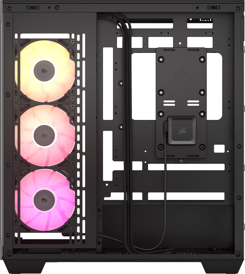Corsair 3500X ARGB Glass iCue Link Midi Tower Musta