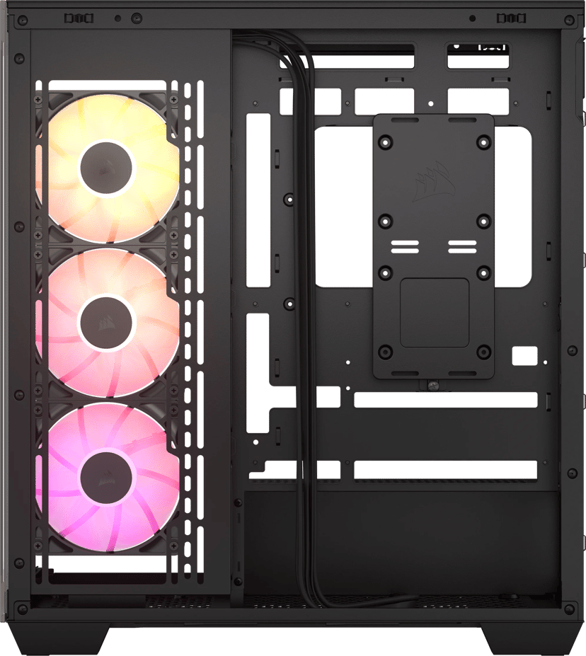 Corsair 3500X ARGB Glass Midi Tower Svart