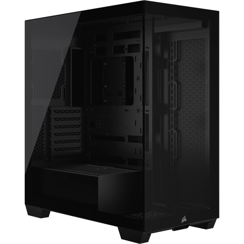Corsair 3500X Glass Midi Tower Sort