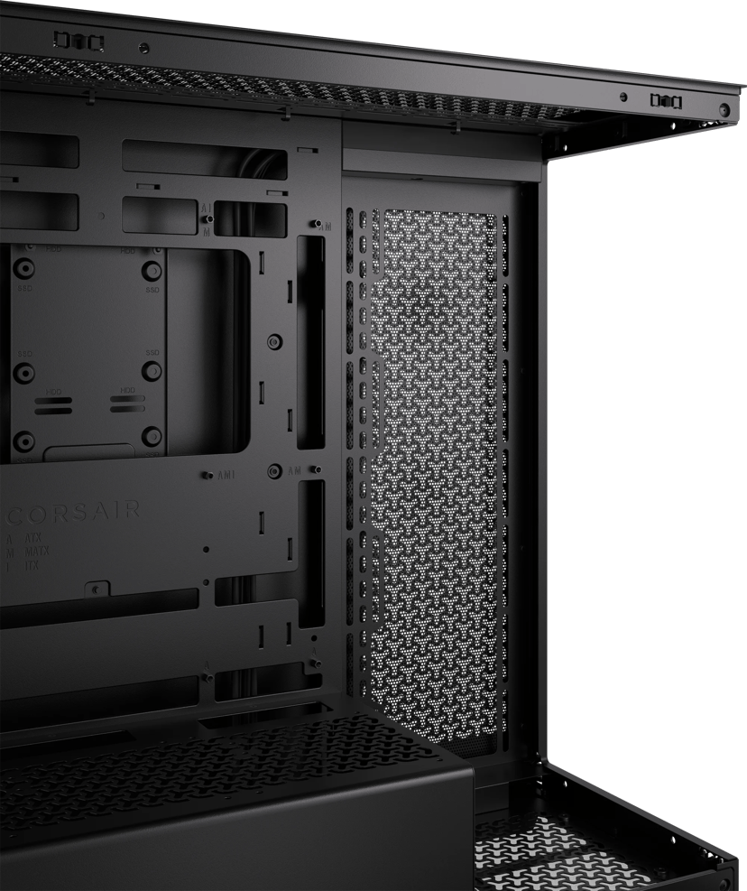 Corsair 3500X Glass Midi Tower Sort
