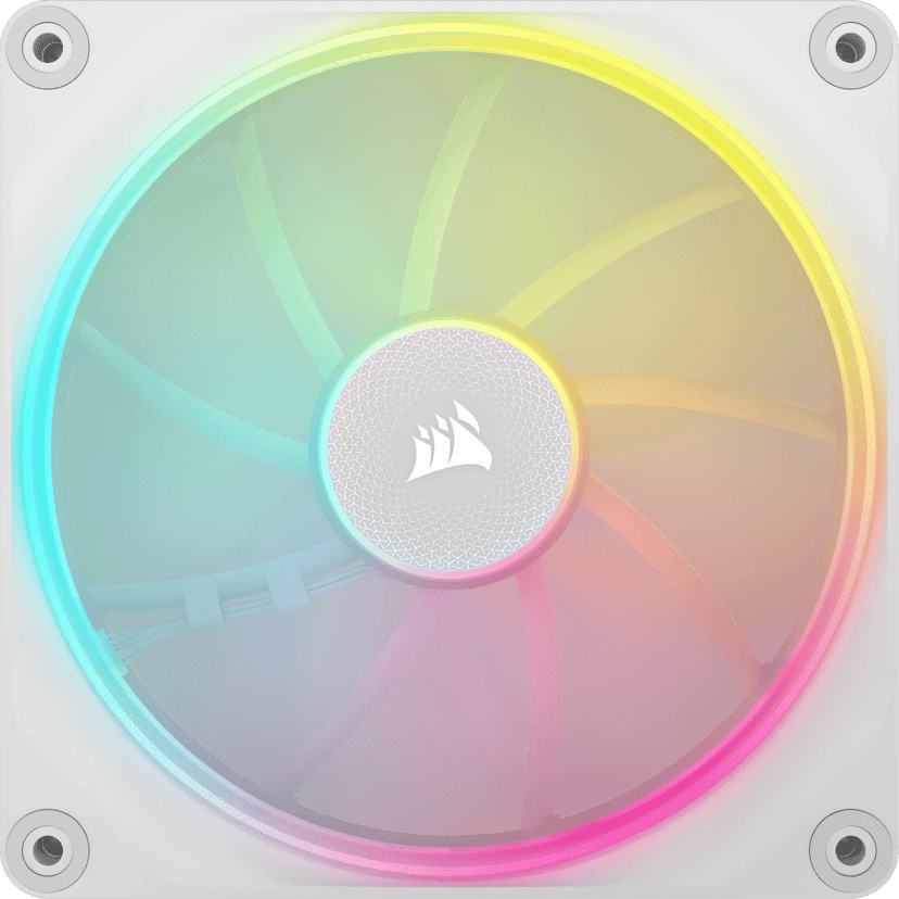 Corsair ICUE Link LX140 RGB 2-P Vifte Hvit