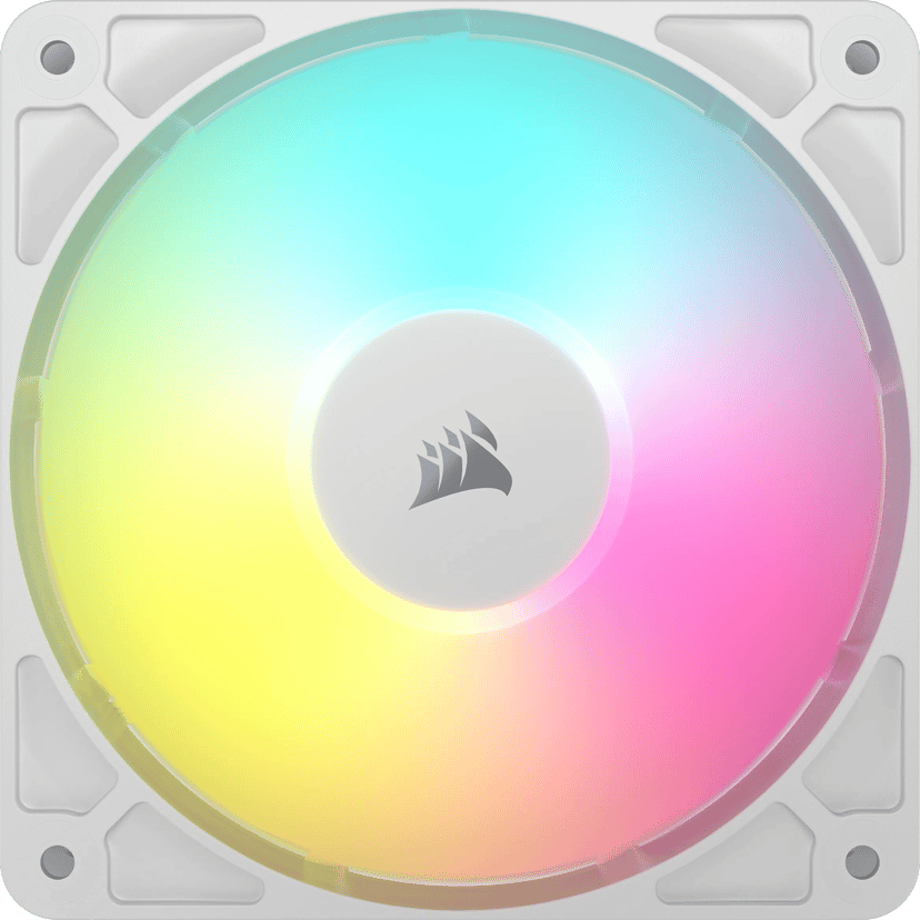 Corsair RS120 ARGB 120MM ARGB 3-P Vifte Hvit