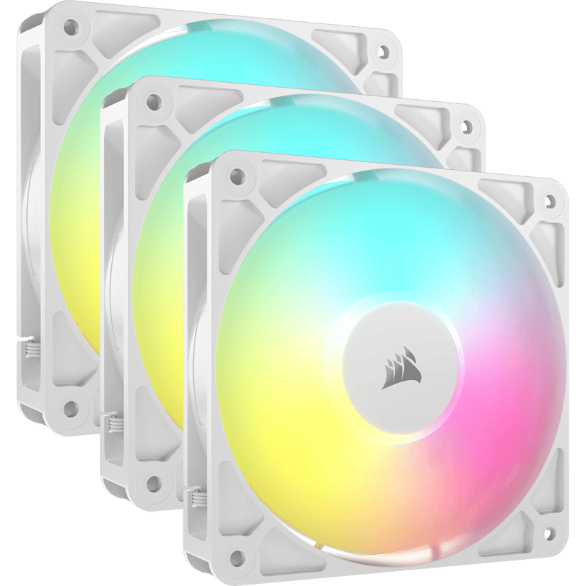Corsair RS120 ARGB 120MM ARGB 3-P Fläkt Vit