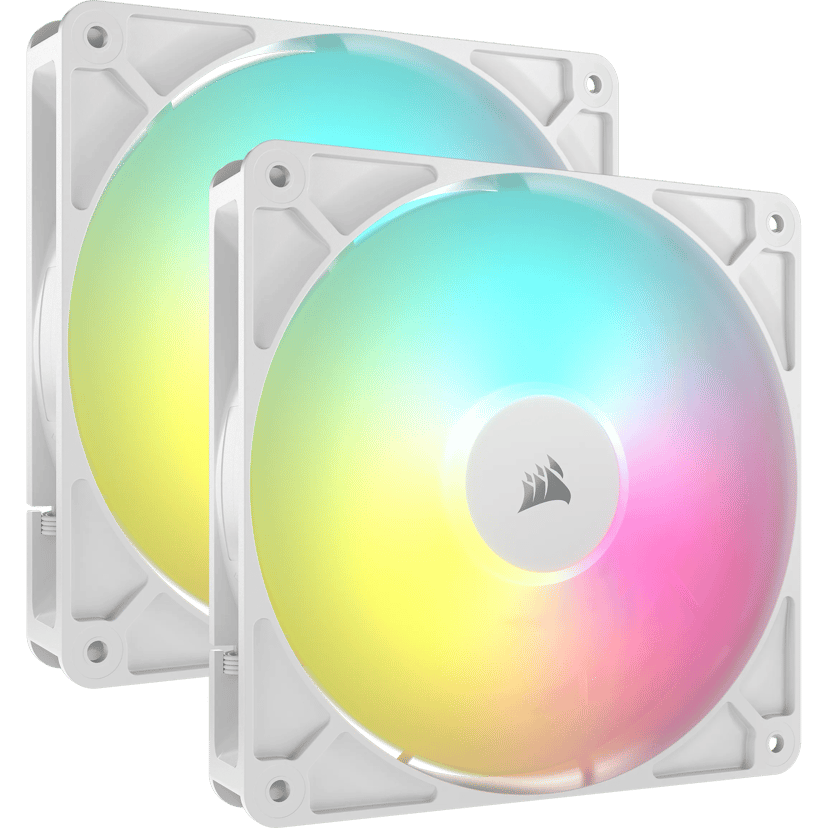 Corsair RS140 ARGB 140MM ARGB 2-P Fläkt Vit
