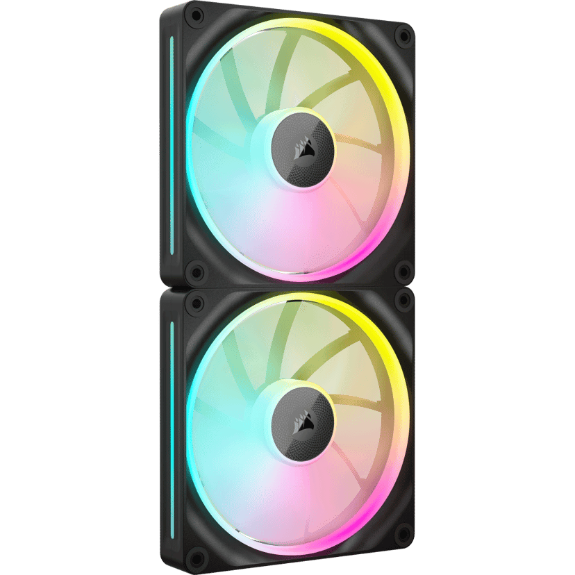 Corsair ICUE Link LX140 RGB 2-P Vifte Svart