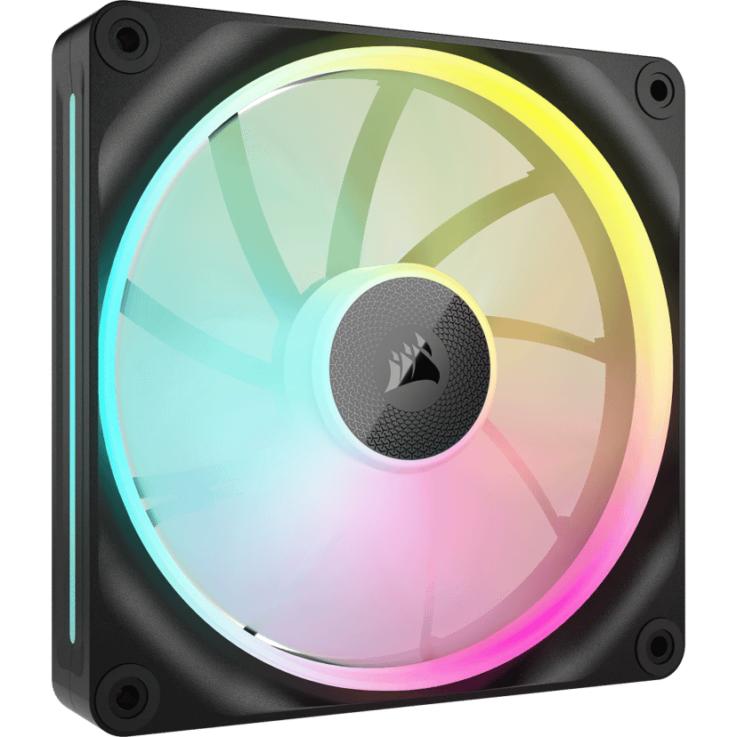 Corsair ICUE Link LX140 RGB 2-P Vifte Svart