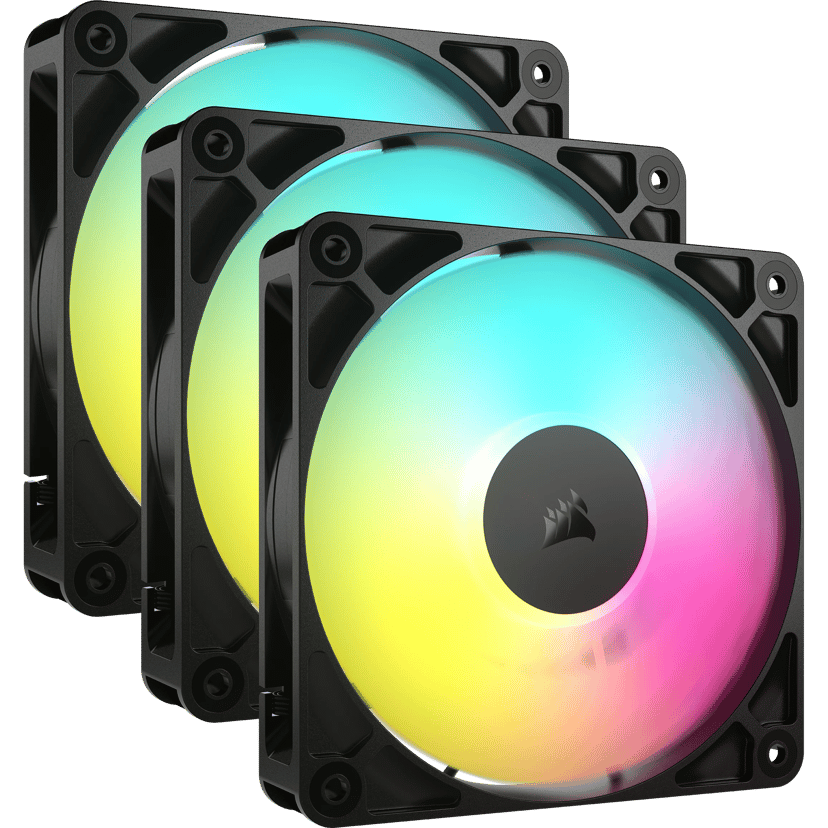 Corsair RS120 ARGB 120MM ARGB 3-P Fläkt Svart