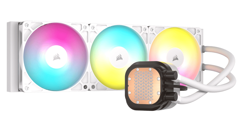 Corsair Nautilus 240 RGB AiO vattenkylare Vit