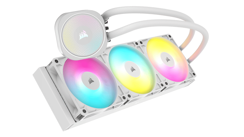 Corsair Nautilus 240 RGB AiO vattenkylare Vit