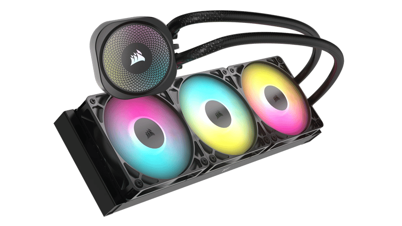 Corsair Nautilus 360 RGB AiO -nesteenjäähdytin Musta