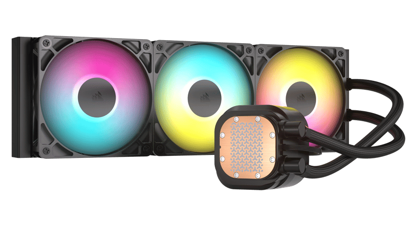 Corsair Nautilus 360 RGB AiO væskekøler Sort