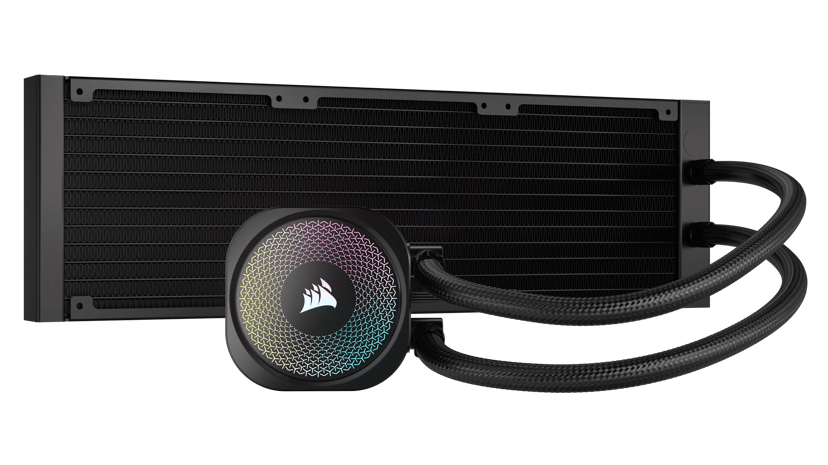 Corsair Nautilus 360 RGB AiO væskekøler Sort