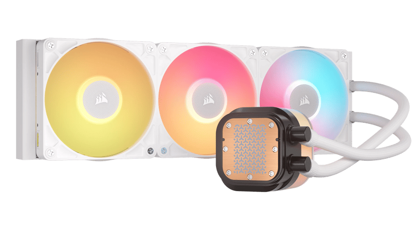 Corsair iCue Link Titan 360 AiO -nesteenjäähdytin Valkoinen