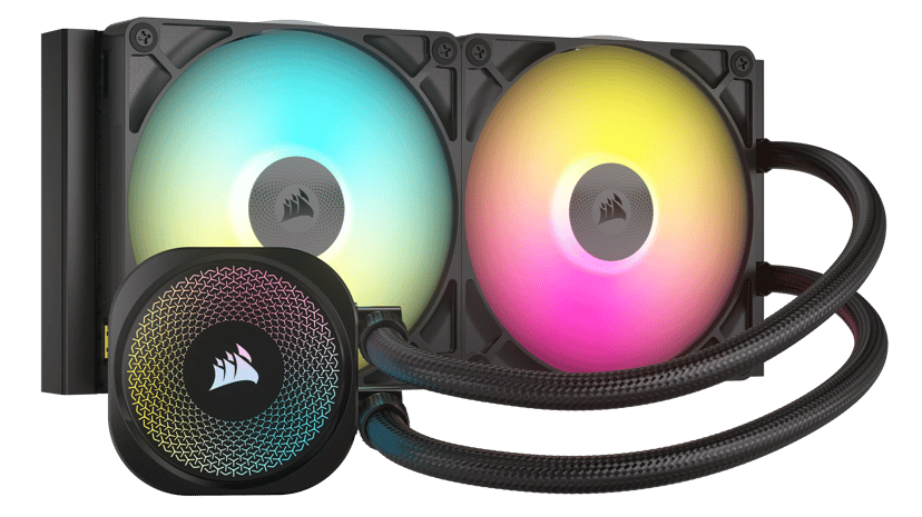Corsair iCue Link Titan 280 AiO -nesteenjäähdytin Musta