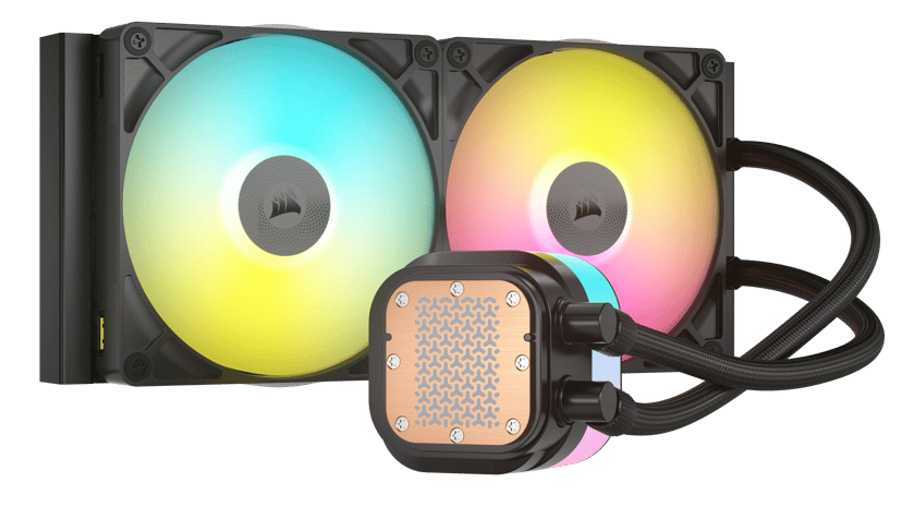 Corsair iCue Link Titan 280 AiO -nesteenjäähdytin Musta