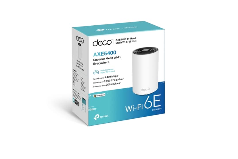 TP-Link Deco XE75 WiFi 6E AXE5400 Mesh Router 1-pack