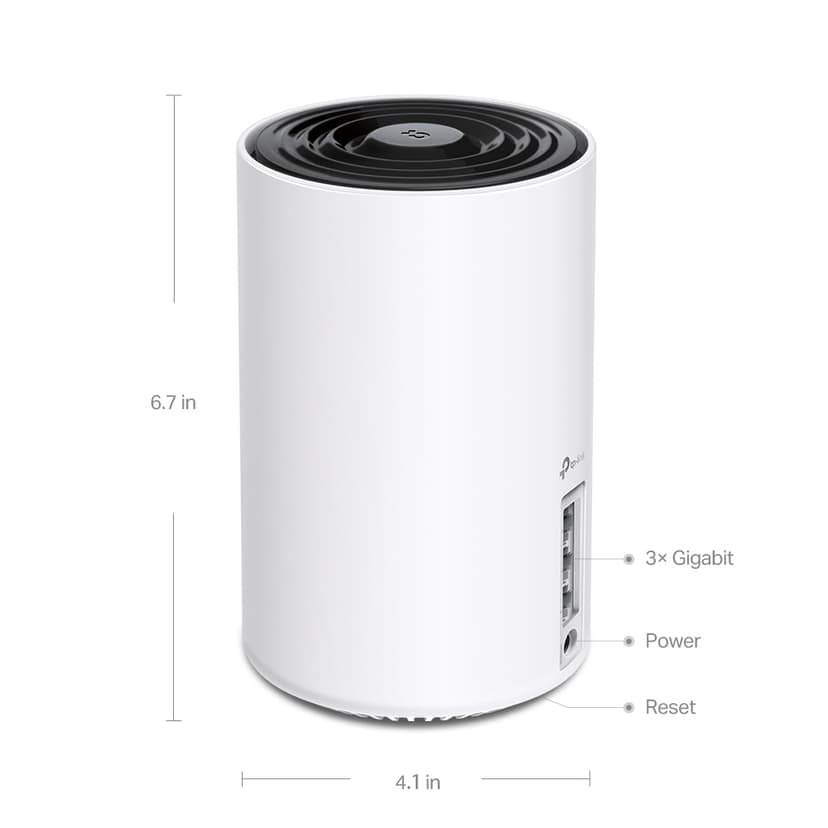 TP-Link Deco XE75 WiFi 6E AXE5400 Mesh Router 1-pakke