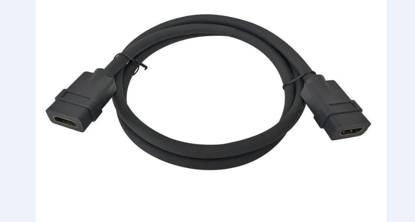 Vivolink PROHDMIFHDMIF HDMI-kabel 2 m HDMI Typ A (standard) Svart 2m HDMI Svart
