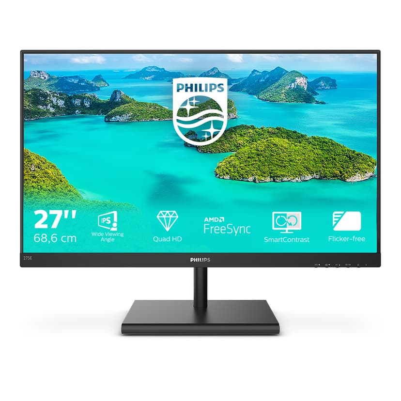 Philips E-Line 275E1S 27" 2560 x 1440pixels IPS 16:9 75Hz