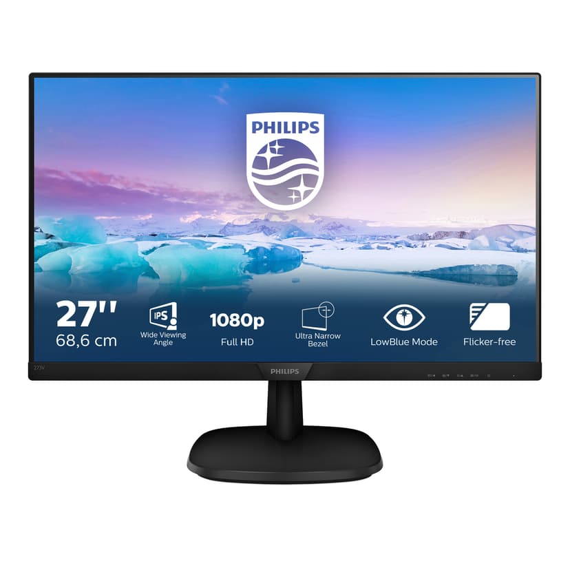 Philips V-Line 273V7QDSB 27" 1920 x 1080pixels IPS 16:9 75Hz